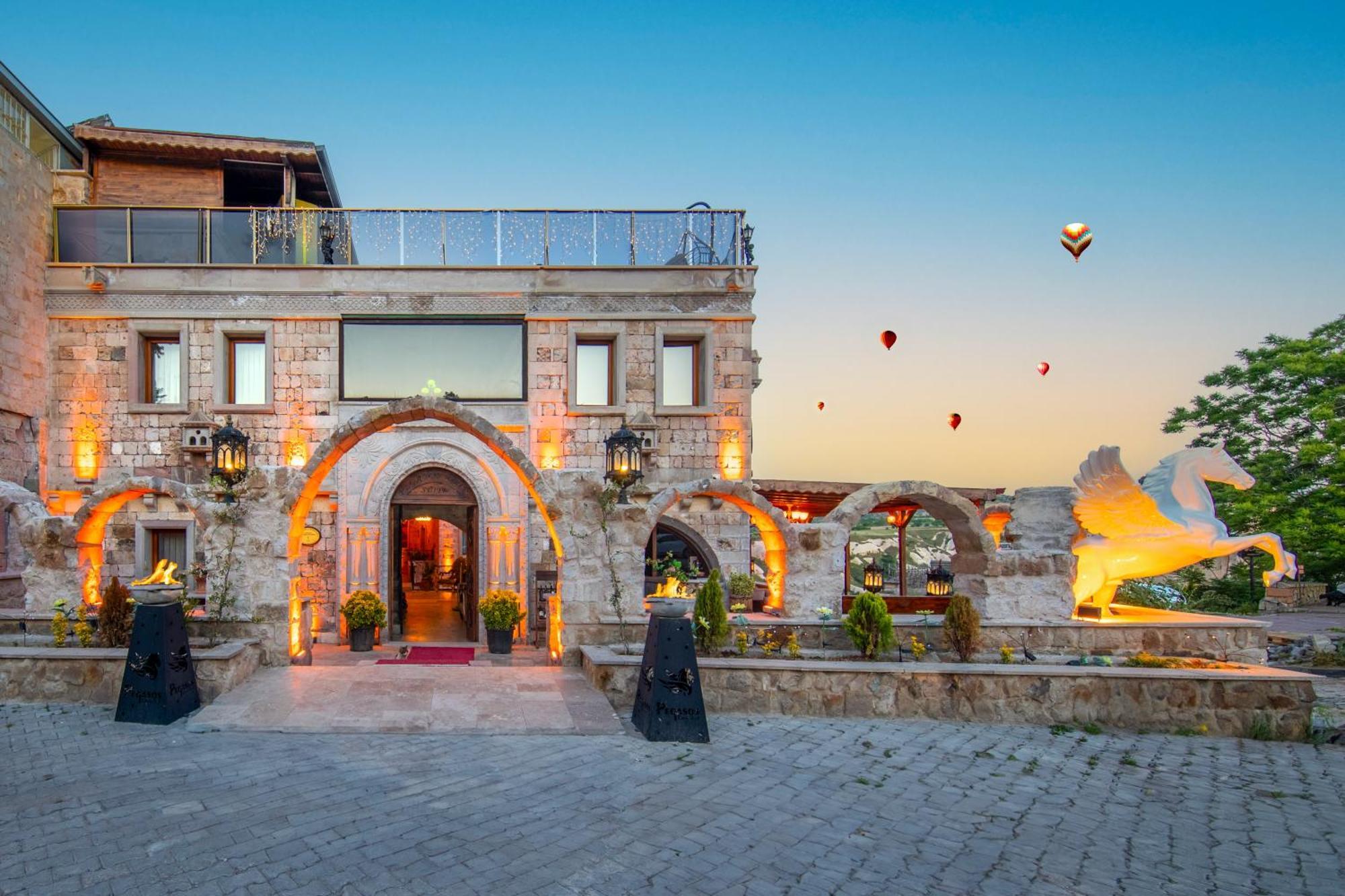 Cappadocia Pegasos Cave Suite Hotel Uchisar Luaran gambar